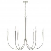 Capital 445961PN - 6 Light Chandelier