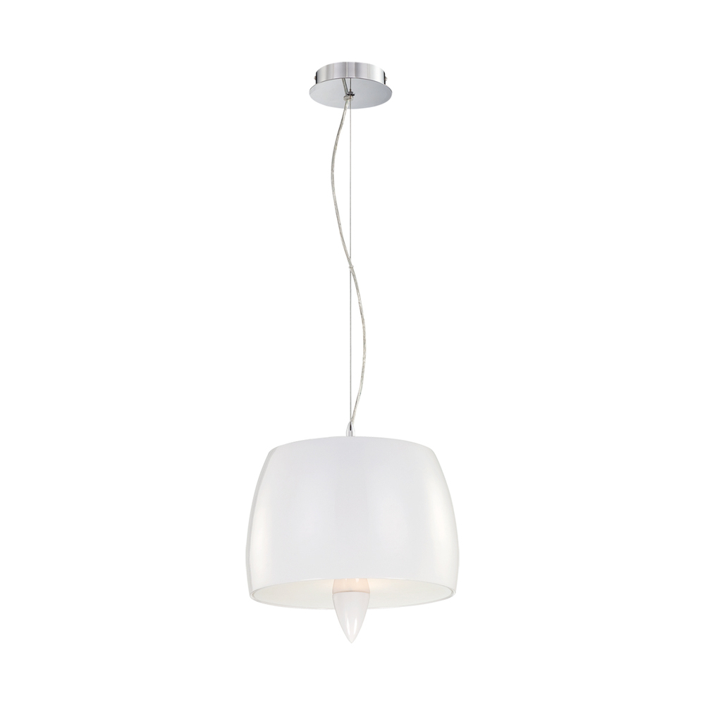 1LT PENDANT,WHITE