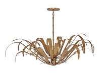 Eurofase 46433-015 - Kagra 12 Light Pendant in Brass