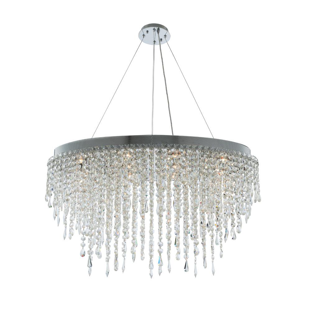 Tenuta 36 Inch Oval Convertible Pendant / Flush Mount