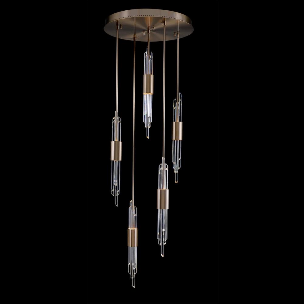 Lucca 5 Light Multi Drop Foyer