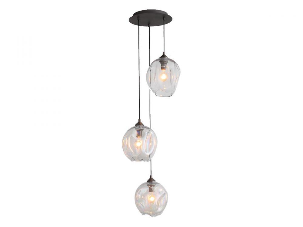 Sonoma Ave. Collection 3 Light Pendant Cluster