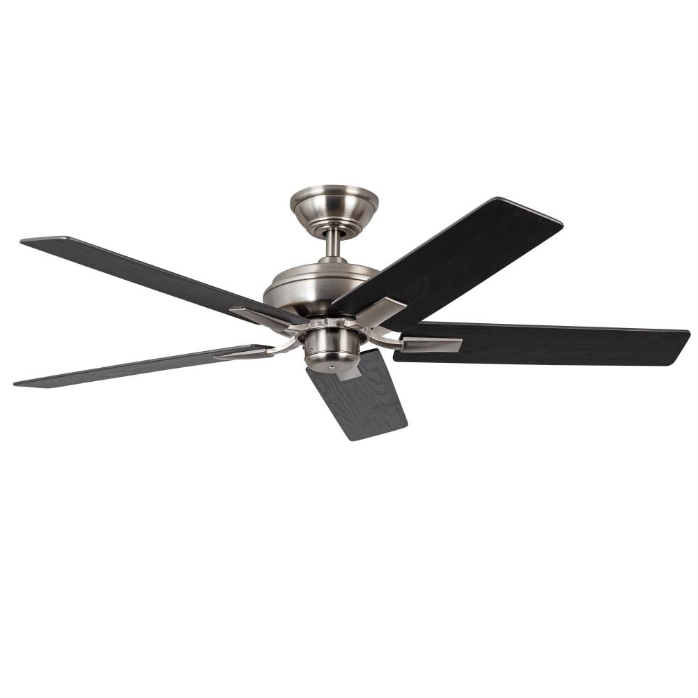 Erikson 52-in Brushed Nickel FAN Ceiling Fan