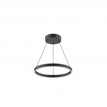 Kuzco Lighting Inc PD87718-BK - Cerchio 18-in Black LED Pendant