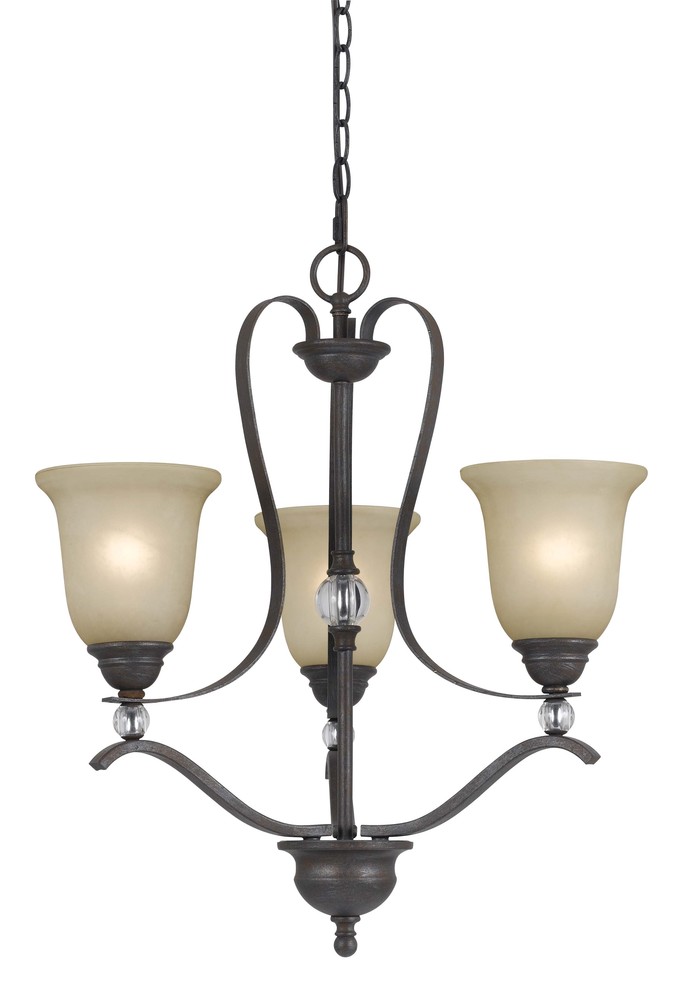 60W X 3 Riverton 3 Light Chandelier