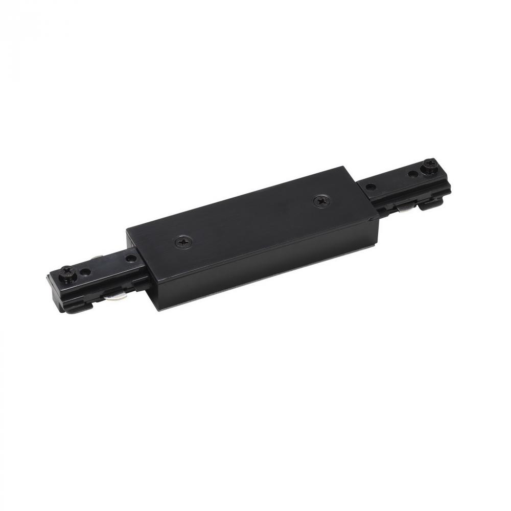 0.8" Height Straight Connector in Black