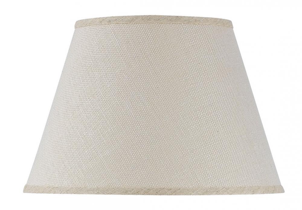 10.00" Height Drum Shade in Burlap