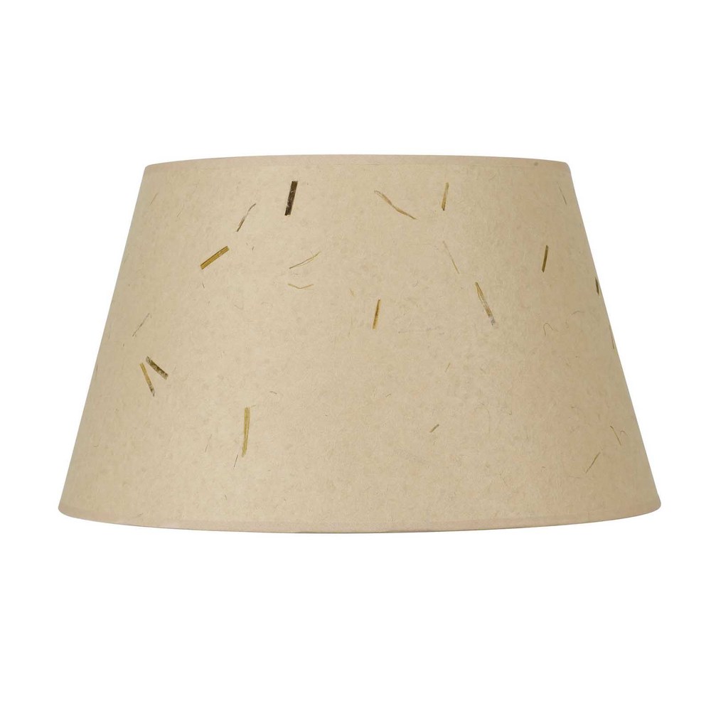 12" Height Paper Shade in Kraft Finish