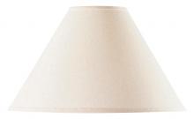 CAL Lighting SH-8108/17-OW - 10" Tall Eggshell Fabric Shade