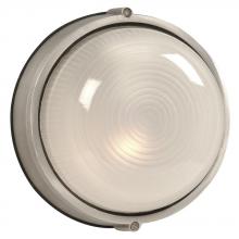 Galaxy Lighting 305112SA - Cast Aluminum Marine Light - Satin Aluminum w/ Frosted Glass