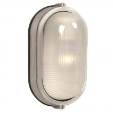 Galaxy Lighting 305114SA - Cast Aluminum Marine Light - Satin Aluminum w/ Frosted Glass