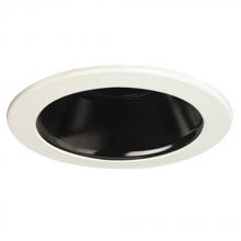 Galaxy Lighting 402BLK - 4" Low  / Line Voltage Reflector - Black