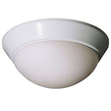 Galaxy Lighting 626101WH-113EB - Flush Mount Ceiling Light - in White finish with White Glass