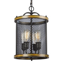 Galaxy Lighting 922770BK/WD - PENDANT BK/WD