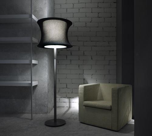 GP3711 BLACK SHADE/ANTHRACITE GU24 FLUORESCENT (LUZ OCULTA)