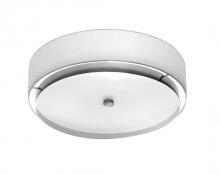 Estiluz t-2712-37-26 - Nickel Drum Shade Flush Mount