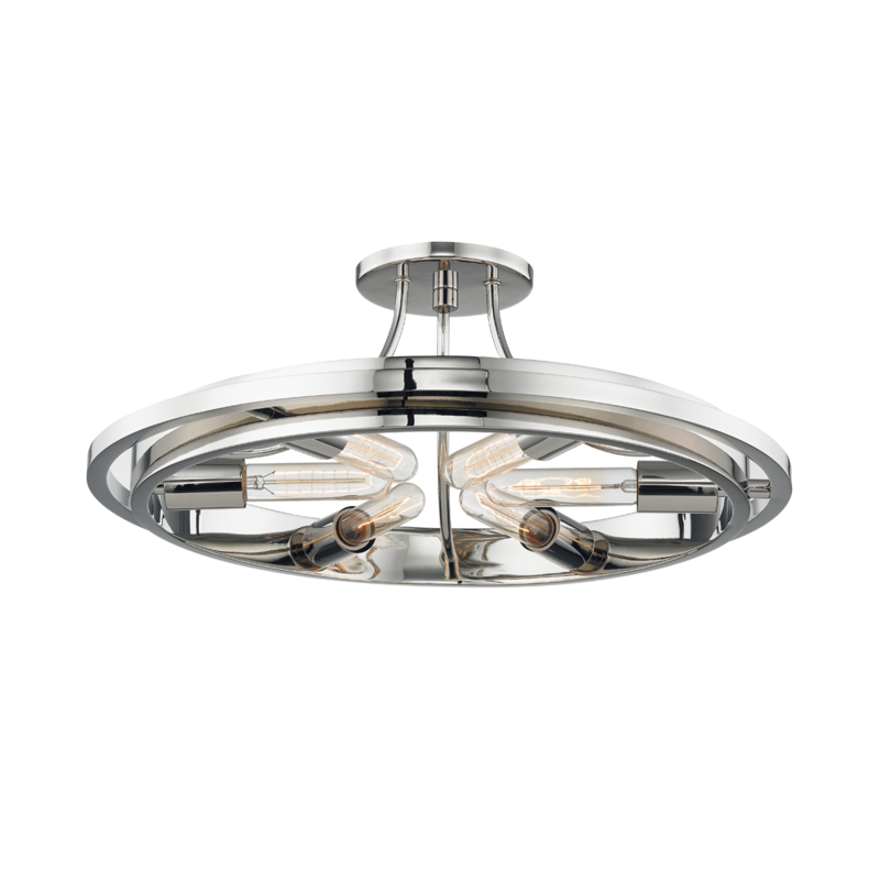 6 LIGHT FLUSH MOUNT