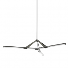 Hudson Valley 3062-BLNK - 3 LIGHT CHANDELIER