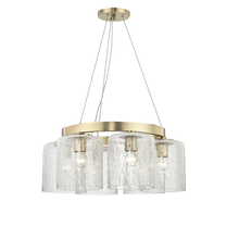 Hudson Valley 3224-AGB - 6 LIGHT CHANDELIER