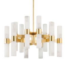 Hudson Valley 8938-AGB - 24 LIGHT CHANDELIER