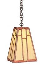 Arroyo Craftsman AH-8WO-P - 8" asheville hanging pendant