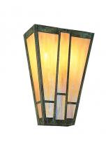 Arroyo Craftsman AS-12CR-BK - 12" asheville sconce