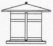 Arroyo Craftsman BC-17CS-N - 17" berkeley column mount