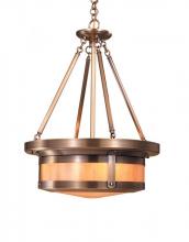 Arroyo Craftsman BCMH-20F-VP - 20" berkeley open top pendant