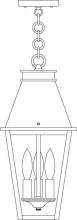 Arroyo Craftsman CRH-8CS-AC - 8" croydon pendant