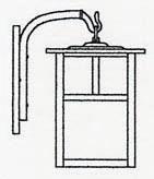 Arroyo Craftsman MB-10TF-MB - 10" mission wall mount with T-bar overlay