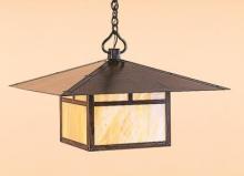 Arroyo Craftsman MH-24CLOF-BK - 24" monterey pendant with cloud lift overlay