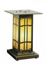 Arroyo Craftsman PTL-9LCR-P - 9" pasadena long body table lamp