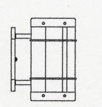 Arroyo Craftsman VS-11NRWO-BZ - 11" valencia sconce - no roof