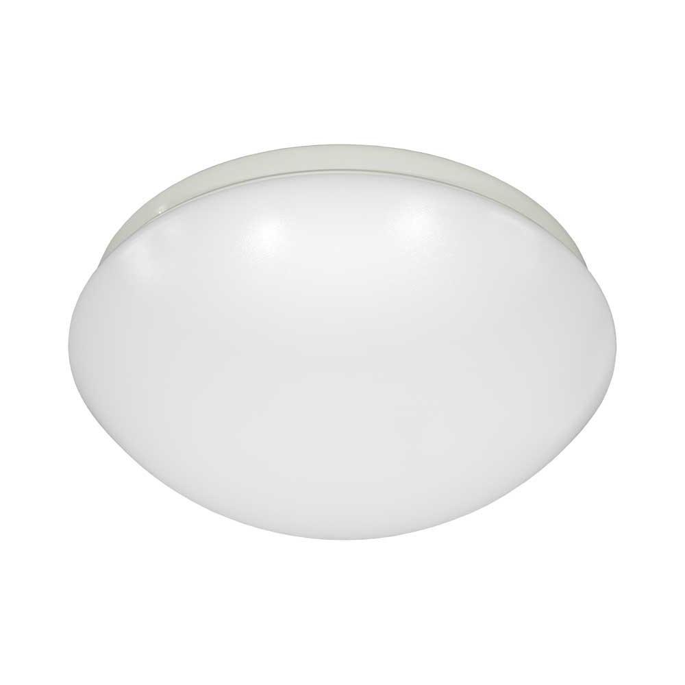 JESCO 14-inch Round Mushroom LED Acrylic Surface Mount 2700K