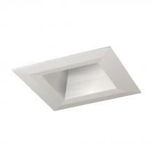 Jesco RLT-4003-WH-WH - 4 Inch Standard Square Step Baffletrim