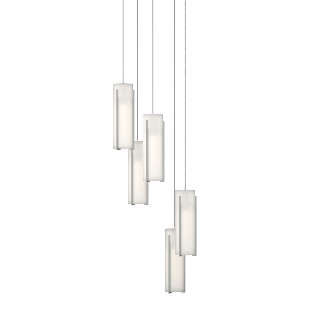 Exos Glass 5-Light Pendant