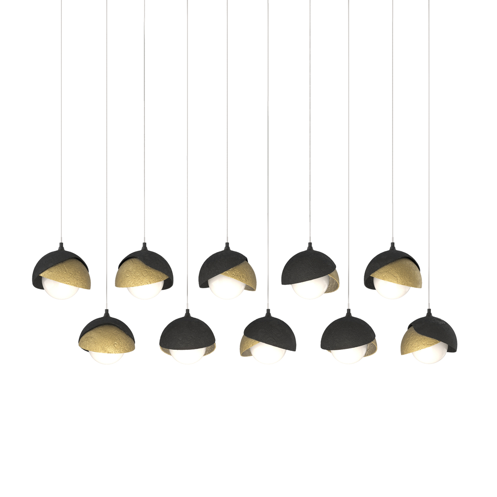 Brooklyn 10-Light Double Shade Pendant