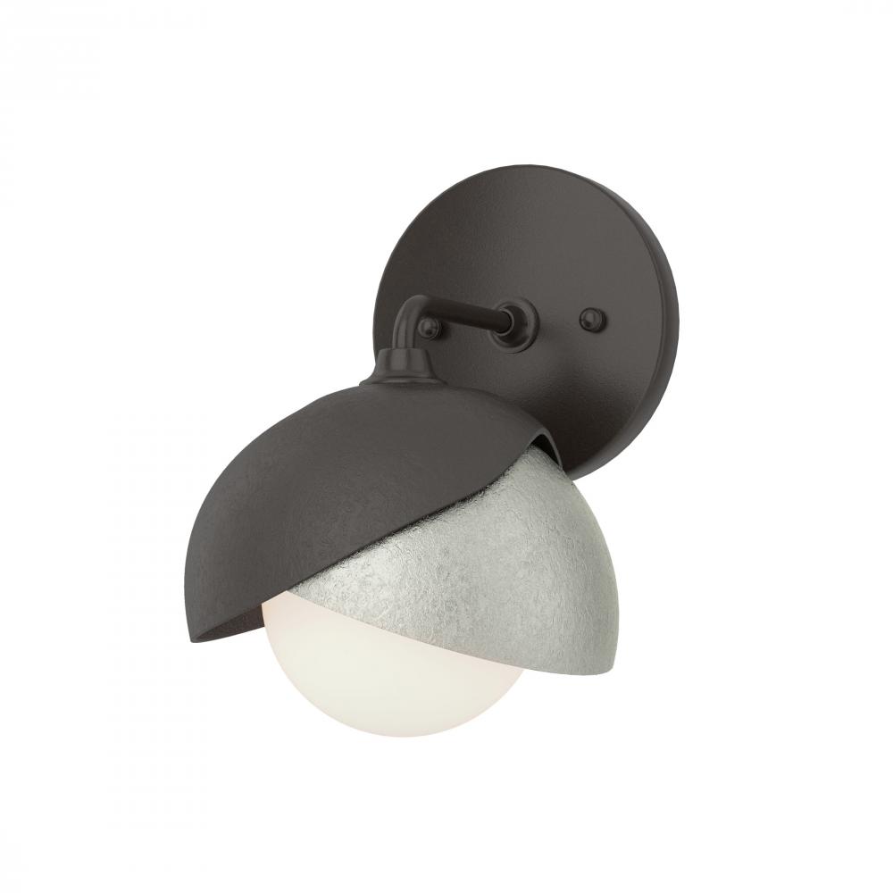 Brooklyn 1-Light Double Shade Bath Sconce