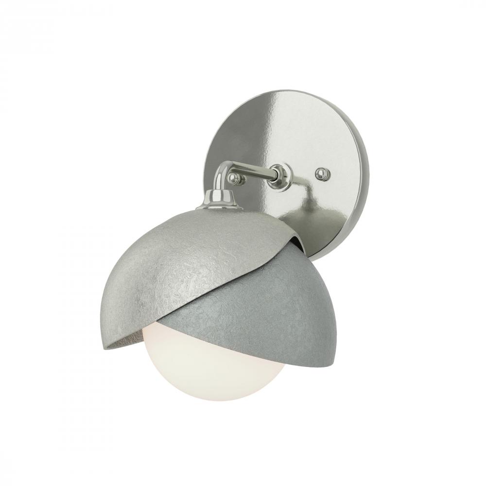 Brooklyn 1-Light Double Shade Bath Sconce