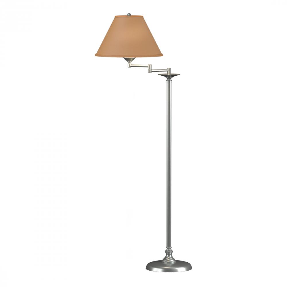 Simple Lines Swing Arm Floor Lamp