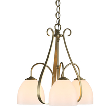 Hubbardton Forge 101441-SKT-86-GG0001 - Sweeping Taper 3 Arm Chandelier