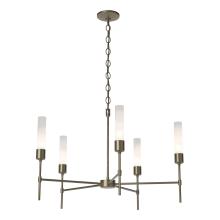 Hubbardton Forge 105045-SKT-84-FD0611 - Vela 5 Arm Chandelier