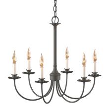 Hubbardton Forge 107060-SKT-20 - Simple Lines 6 Arm Chandelier