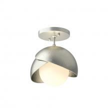 Hubbardton Forge 121377-SKT-82-85-GG0711 - Brooklyn 1-Light Double Shade Semi-Flush