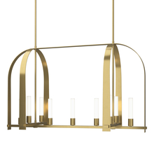 Hubbardton Forge 131075-SKT-MULT-86-FD0462 - Triomphe 9-Light Linear Pendant