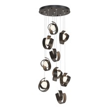 Hubbardton Forge 131099-SKT-STND-05-GG0711 - Riza 9-Light Pendant