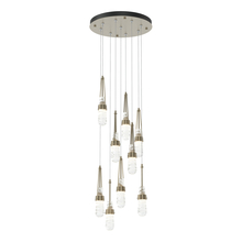 Hubbardton Forge 131100-SKT-STND-84-YJ0434 - Link 9-Light Blown Glass Pendant