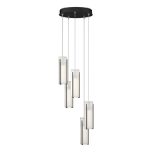 Hubbardton Forge 131124-SKT-STND-10-GG0065 - Exos Glass 5-Light Pendant