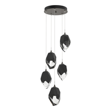 Hubbardton Forge 131138-SKT-STND-07-BP0755 - Chrysalis 5-Light Large Crystal Pendant