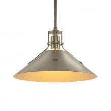 Hubbardton Forge 134550-SKT-MULT-84-84 - Henry Medium Steel Shade Pendant